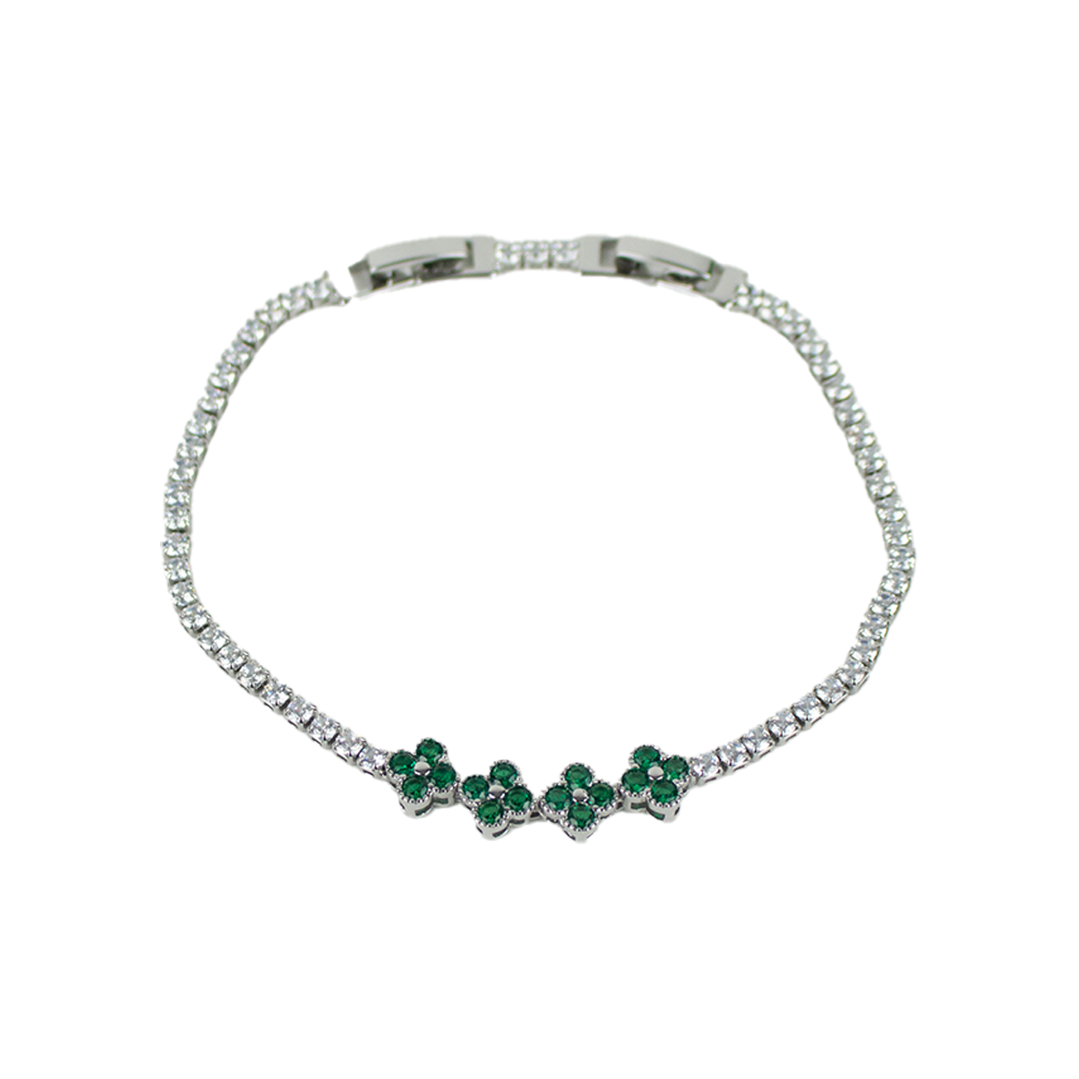 Klaverarmband | groen