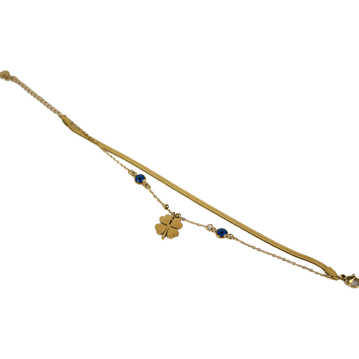 Klaverarmband met nazar