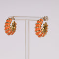 Oranje Twist – Stainless Steel hoops