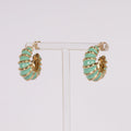 Mint Twist – Stainless Steel hoops