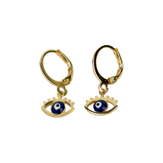 Oorbellen NAZAR - dark blue