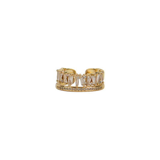 Ring queen goud